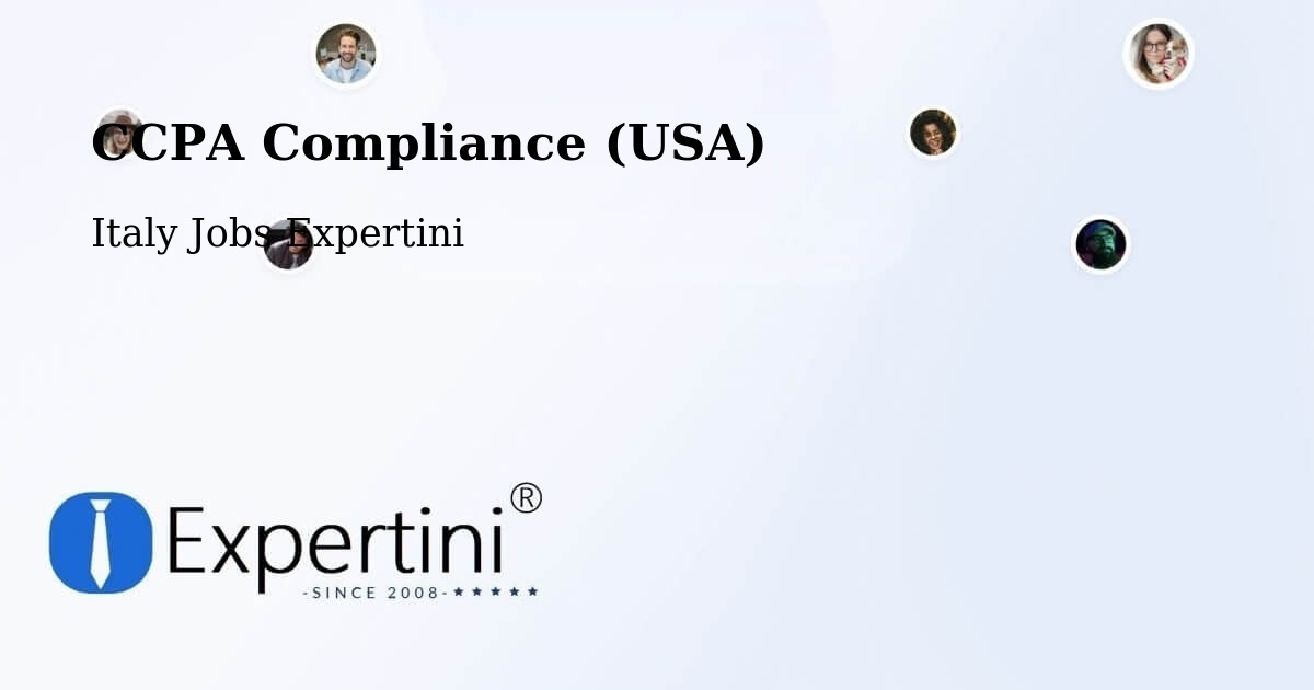 CCPA Privacy Rights & Compliance Notice – Ardea - Italy Jobs Expertini