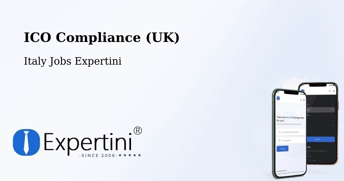 UK Data Protection & ICO Compliance – Ardea - Italy Jobs Expertini