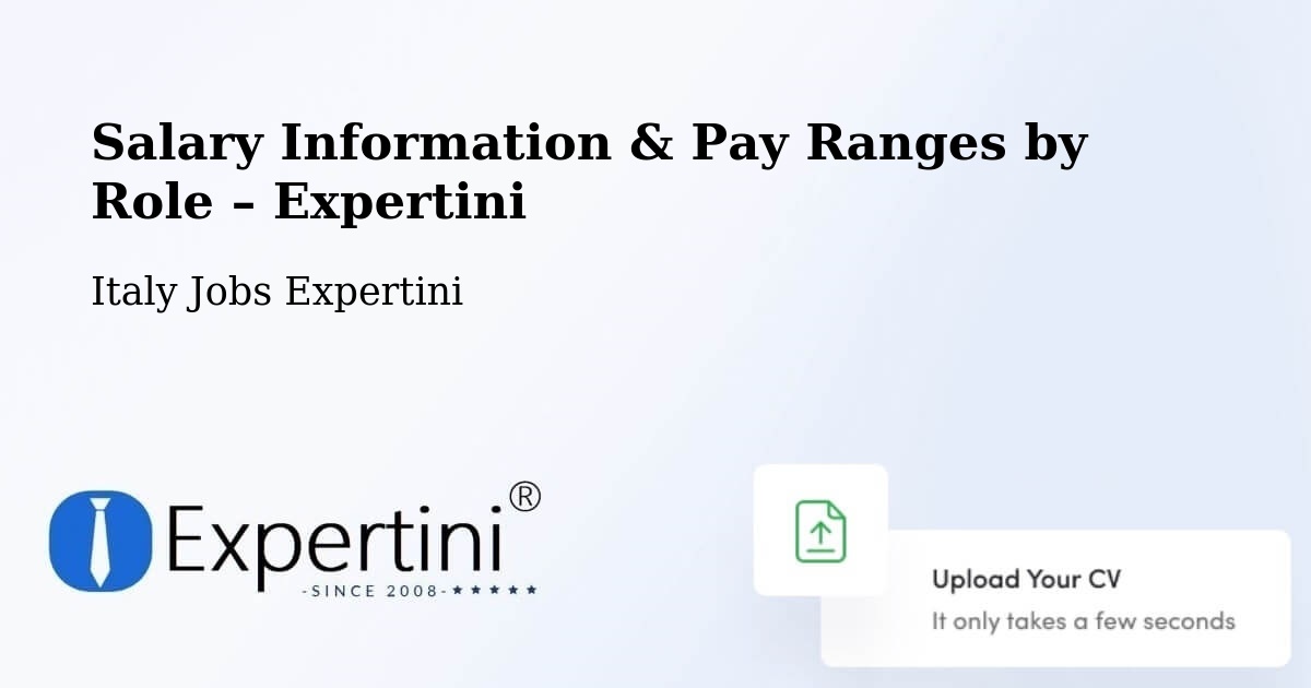 Salary Information & Pay Ranges – Ardea - Ardea, Italy Jobs Expertini